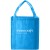 Imprinted Reusable shopping bags- Saturn Jumbo Non-Woven Tote- Carolina Blue